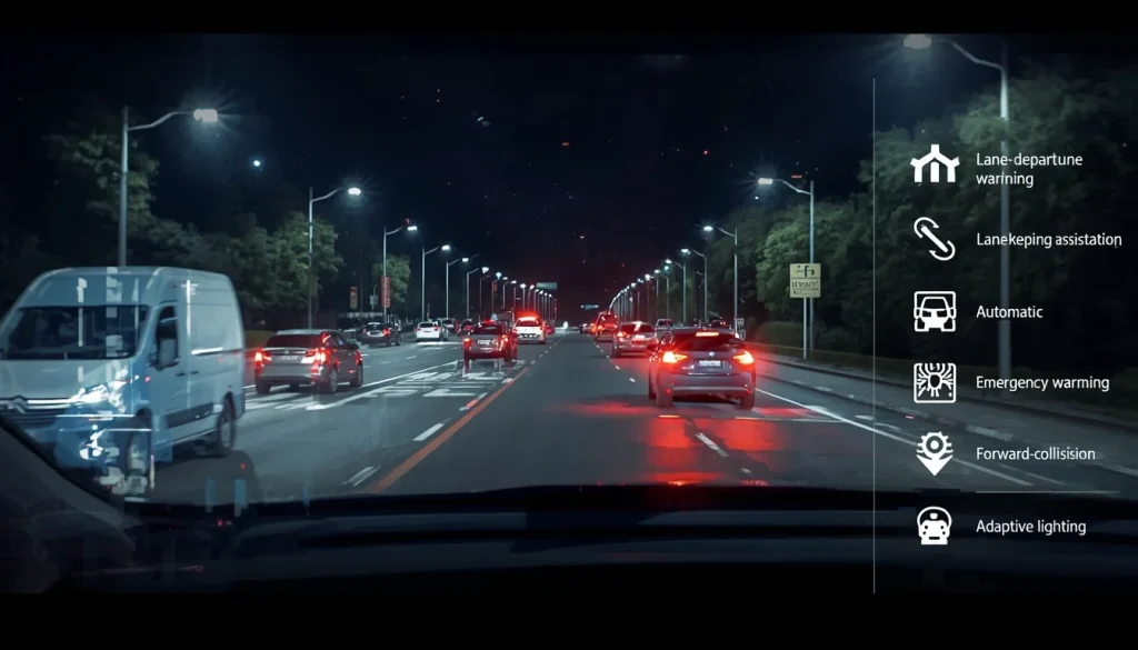 ADAS or Lane-Assist Camera