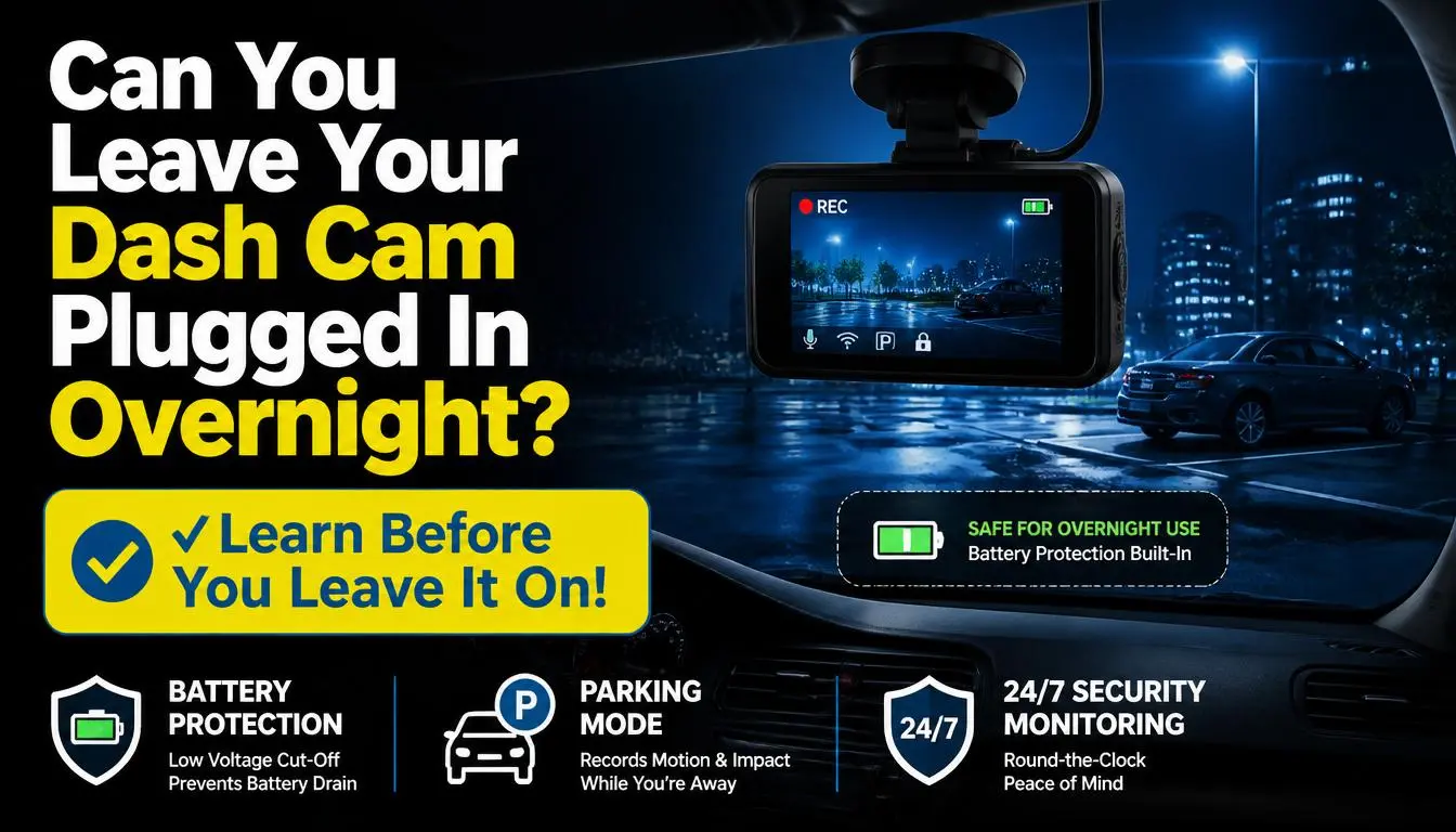 Can I Leave My Dash Cam Plugged In Safe Overnight & Parking Mode Guide