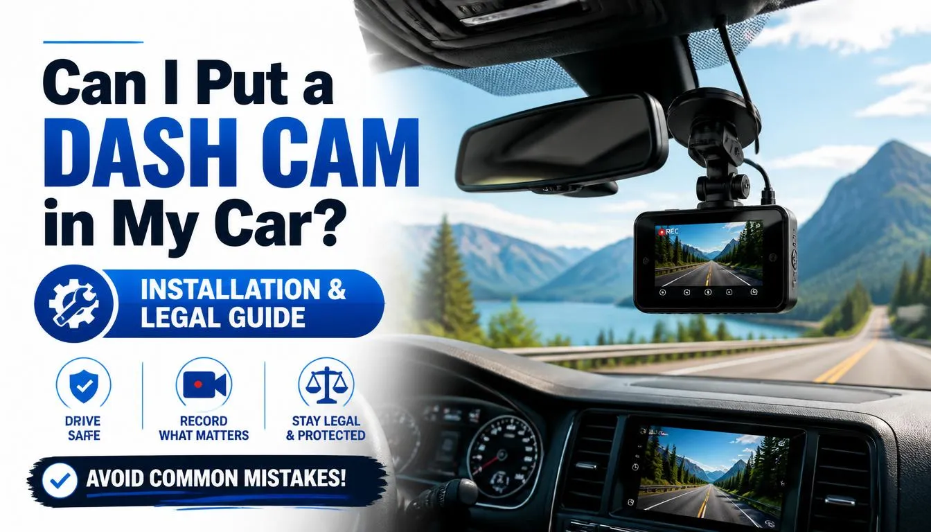 Can I Put a Dash Cam in My Car