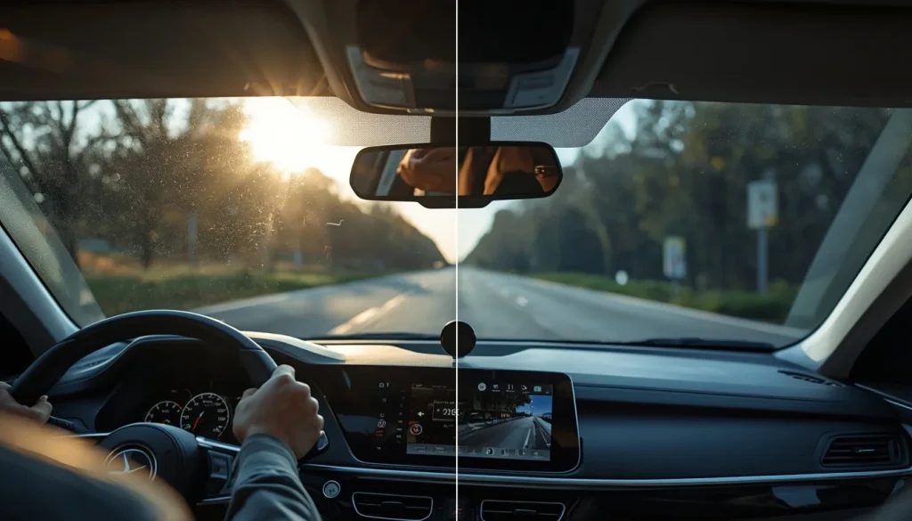 How to Reduce Windscreen Glare and Reflections