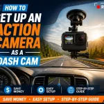 How to Set Up an Action Camera as a Dash Cam
