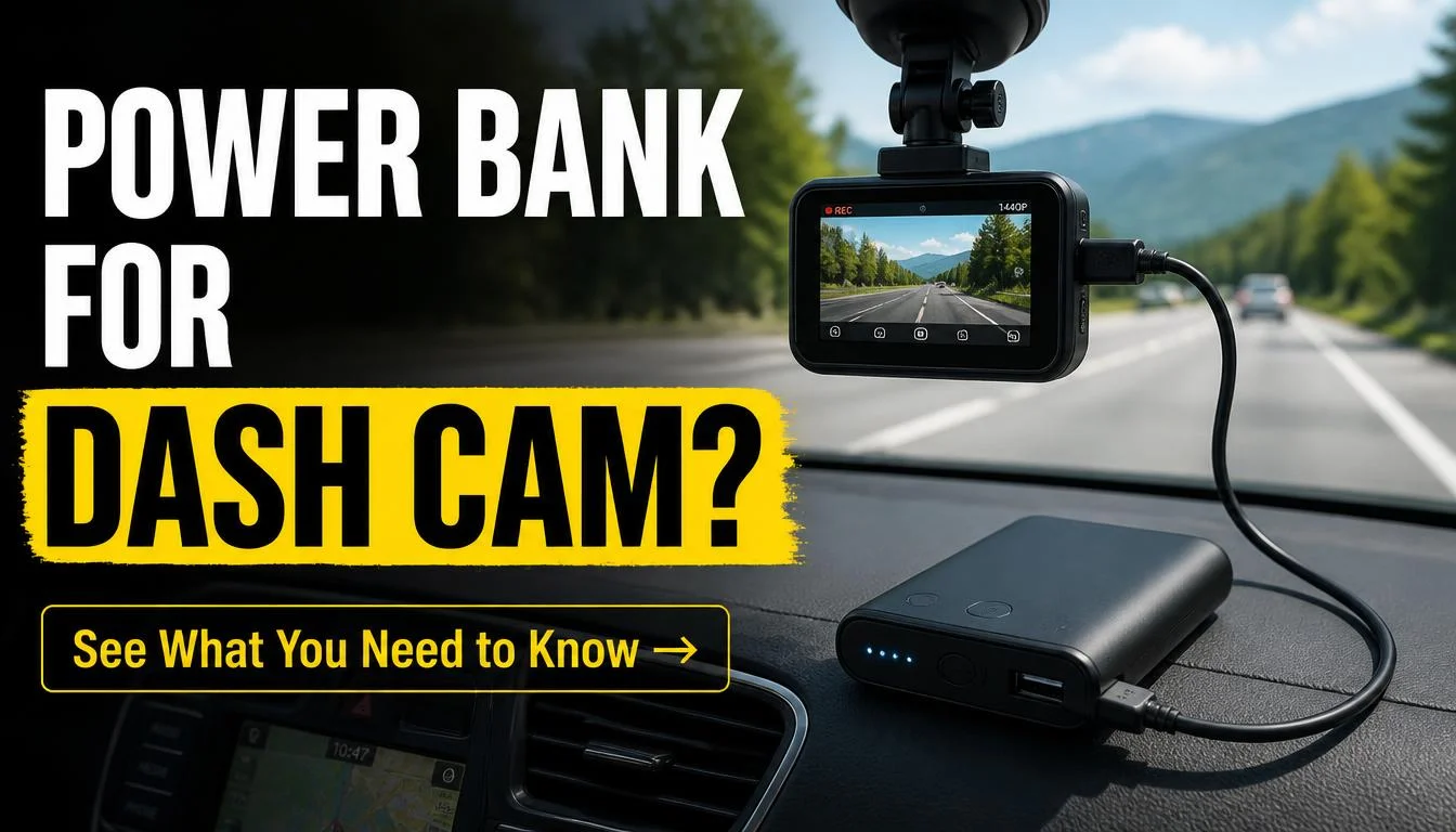 Can You Use a Power Bank for a Dash Cam