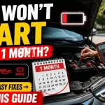 Car Start After Sitting for a Month
